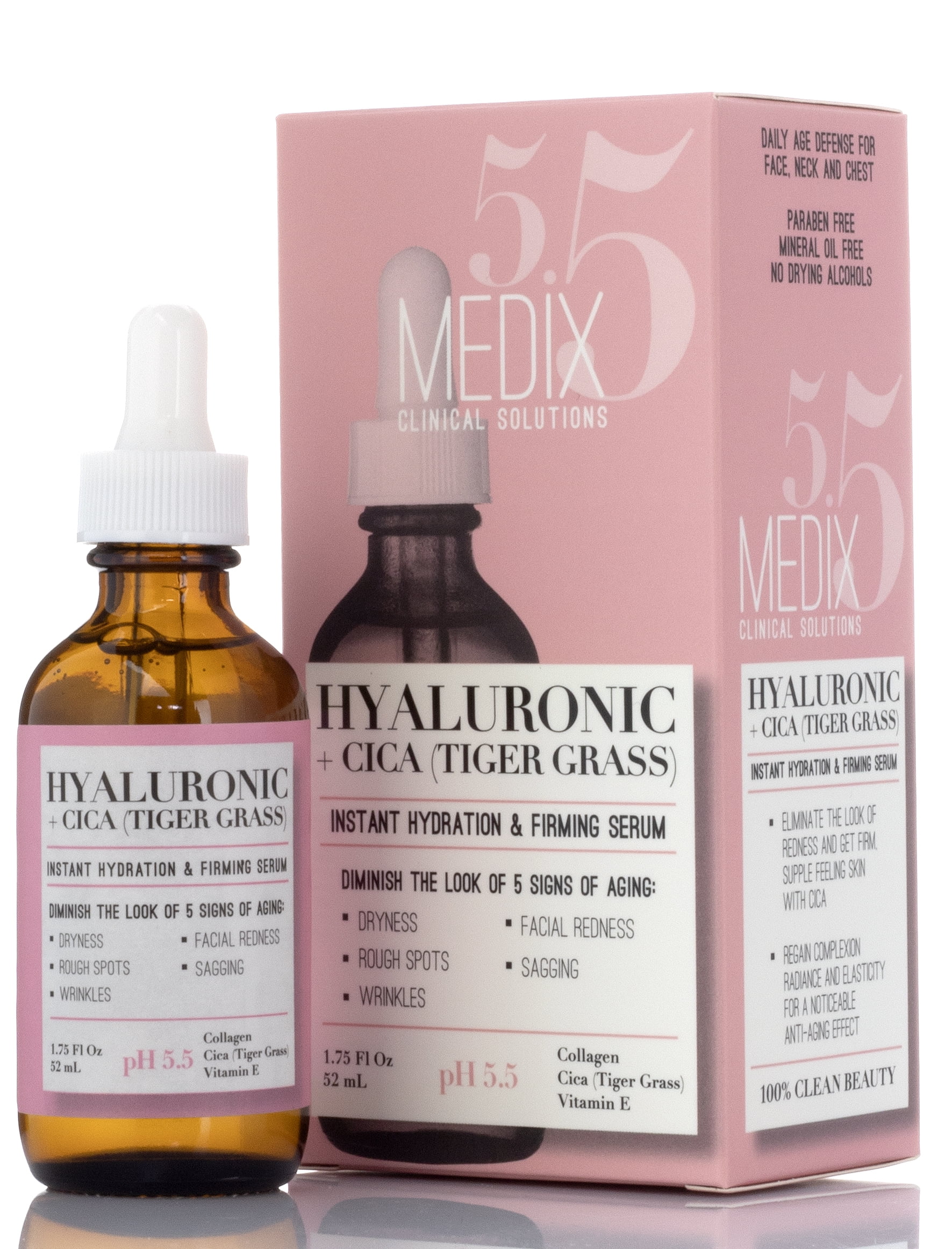 Medix 5.5 Hyaluronic Acid Serum + Collagen and Cica (Tiger Grass