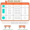 thumbnail image 5 of Easter Colorful Watercolor Rabbits Cute Bunny Tablecloth Round Washable Table Covers for Spring Indoor Outdoor Dining Table Home Party Decorations 60x60 Inch, 5 of 5