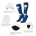 thumbnail image 4 of Knee High Socks for Women South Carolina Flag Pattern Long Tube Sock Uniform Socks, 4 of 7