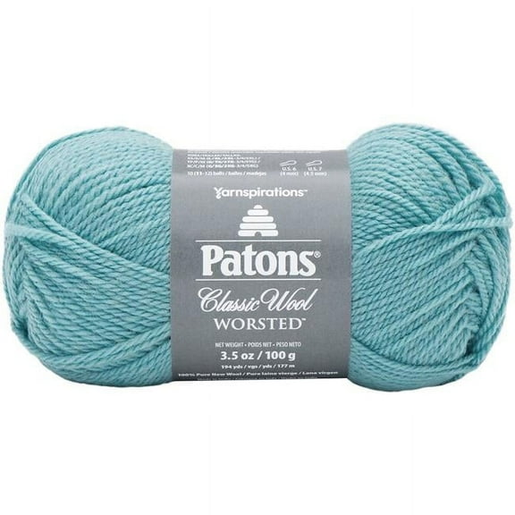 Patons Classic Wool Yarn-Teal Chalk