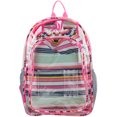 thumbnail image 5 of Fuel Clear Backpack and Cinch Sling Bundle Set, Clear Pink Beach Stripes, 5 of 6