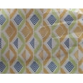 thumbnail image 4 of oneOone Georgette Viscose Fabric Diamond Geometric Print Fabric By The Yard 42 Inch Wide, 4 of 4