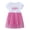 Z0 White, variant on Girl Princess Dress Summer New Children's 2 To 7 Years Girls Short Sleeved Dress Bunny Dress For Casual Skirt Size 4T