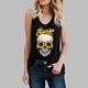 thumbnail image 2 of De Camiseta sin mangas con estampado floral informal a la moda para mujer, 2 of 7