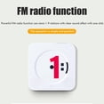 thumbnail image 4 of Reproductor De Cd Montable En La Pared Bluetooth Home Audio Boombox Usb Mp3 Reproductor De Música Regalo Para Niños Amigos Moyic EL017111-01, 4 of 5