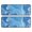 Blue White Tie, variant on Kitchen Rugs Sets Of 2,Rainbow Tie Dye Concentric Circles Anti Fatigue Kitchen Mat Rugs Non Slip Washable,Decorative Kitchen Floor Mats for Kitchen,Sink,Laundry,17"x47"+17"x47"
