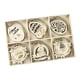 thumbnail image 2 of Xihbxyly Fichas de Madera de Pascua, Diseño Hueco Tallado, Color Beige Natural, Perfectas para Manualidades y Decoración, Versátiles para Scrapbooking y Bricolaje, Juego de 30 Piezas, Tamaño 30 X 20, 2 of 6