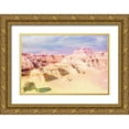 thumbnail image 1 of Murdock, Ramona 32x23 Gold Ornate Wood Framed with Double Matting Museum Art Print Titled - Bisti Badlands Desert Wonderland II, 1 of 4