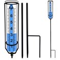 thumbnail image 1 of Medidor de lluvia de 1 pieza resistente a las heladas al aire libre altura ajustable, 1 of 5