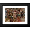 thumbnail image 2 of Zdzisław Jasiński 18x13 Black Modern Framed Museum Art Print Titled - Allegory of the Capital Cities of Poland (1926), 2 of 5