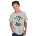 thumbnail image 5 of Popeye Body Builder Gym Workout Cool Crewneck T Shirts Boy Girl Teen Brisco Brands XS, 5 of 6