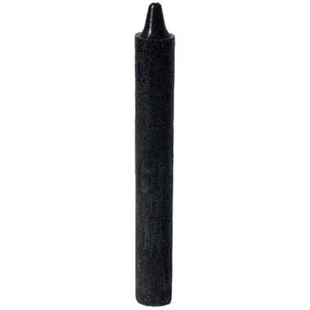 Black Taper Candles Black 6