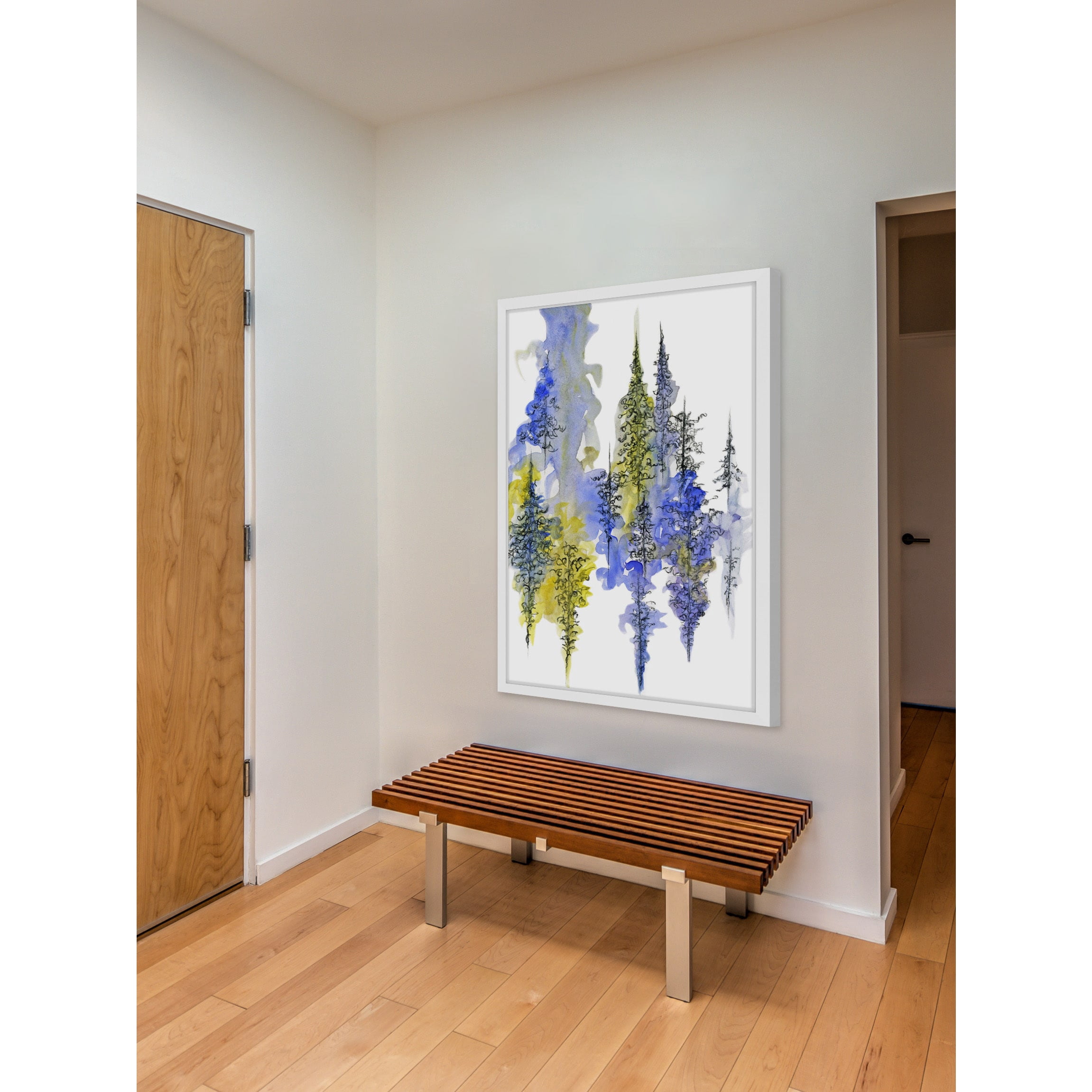 "Mystical Forest" Framed Painting Print