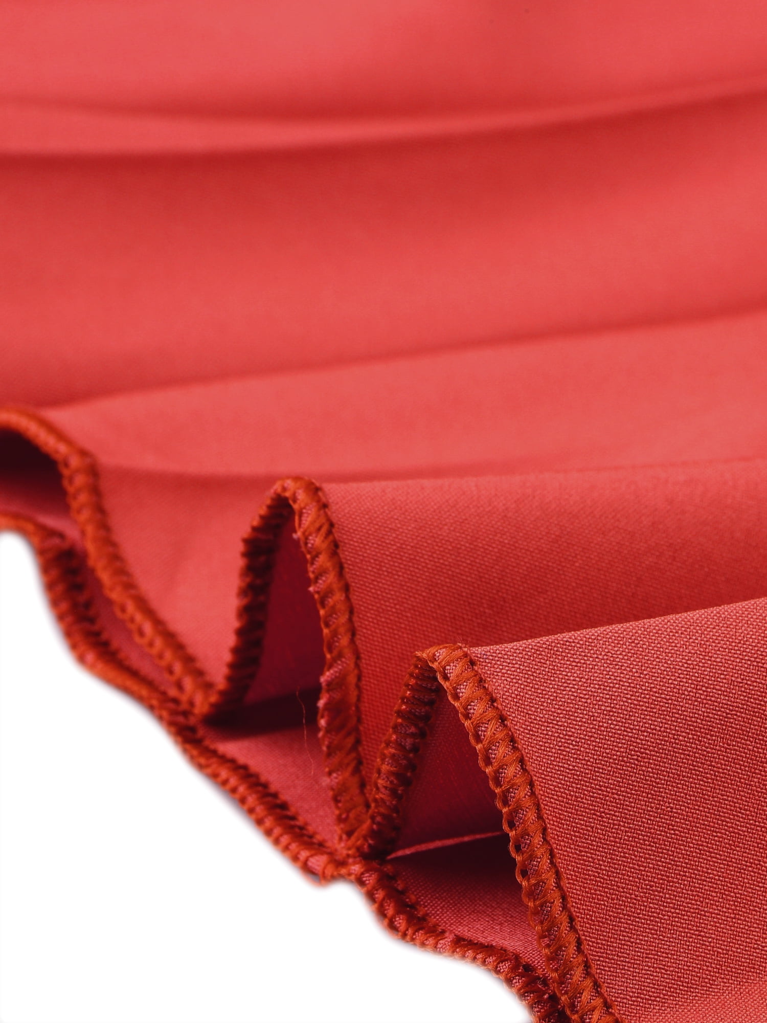 DARING DIVA Women's Elegnat Elastic High Waist Flowy A-Line Maxi Skirt XL Red