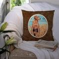 thumbnail image 3 of Carolines Treasures 7112PW1414 Chesapeake Bay Retriever Fabric Decorative Pillow  14Hx14W multicolor, 3 of 4