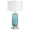 thumbnail image 2 of Pacific Coast Lighting Waverly 30 1/2" Tall Large Modern Coastal End Table Lamp Blue Art Glass Single Living Room Bedroom, 2 of 9