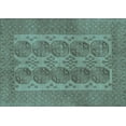 thumbnail image 1 of Ahgly Company Indoor Rectangle Persian Light Blue Traditional Area Rugs, 3' x 5', 1 of 4