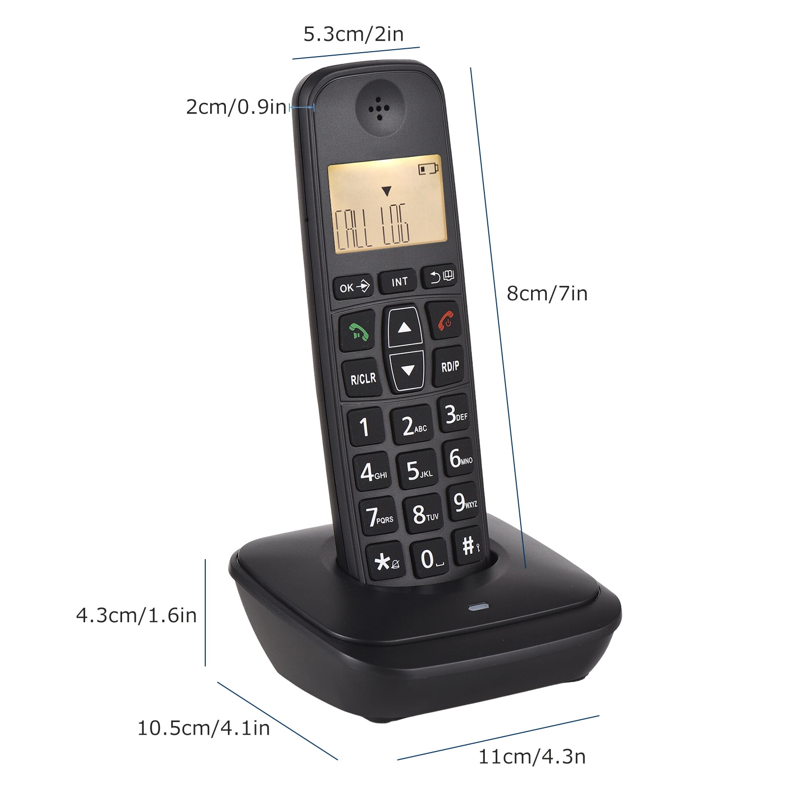Téléphone Sans Fil VTech DECT CS900 - Blocage D'appels Indésirables, écran Rétroéclairé, Mains Libres, Autonomie 13h