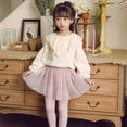 thumbnail image 5 of Trendy Girls' Leggings with Skirt , Cotton Ruffle Skirt Pants for 2-8 Years Old, 5 of 8