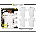 thumbnail image 4 of Body Glove Men's Crew Neck 4 Pack Active 360 Stretch Breathable Shirts, Large, 4 of 6