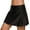 Black, variant on BeautyIn Women Swim Skirt Swimsuit Mid Waist Bikini Bottom