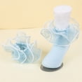 thumbnail image 2 of HGIEYS Girls Ruffle Socks Sequins Lace Socks | Girls Fancy Princess Dress Socks Frilly Socks with Shiny Sequins Flowers 6-12 Months, 2 of 5