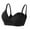 Black, variant on 4 Pack Nursing Bras for Breastfeeding Seamless V Neck Maternity Bra Women Pregnancy Breastfeeding Bra
