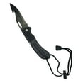 thumbnail image 2 of Scuba Choice Foldable Low Volume Black Blade Point Tip BCD Knife, Black, 2 of 2