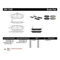 thumbnail image 4 of StopTech Performance 06-10 Subaru Legacy Sedan/Outback/13 BRZ / 13 Scion FR-S Rear Brake Pads, 4 of 5