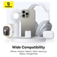 thumbnail image 5 of Baseus Palm Fast Charger C+U 20W US Blanco, 5 of 5