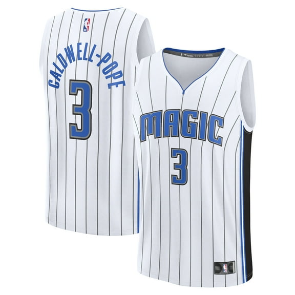 Youth Fanatics Kentavious Caldwell-Pope White Orlando Magic Fast Break Replica Player Jersey - Association Edition