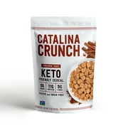 Catalina Crunch Cinnamon Toast Keto Cereal, 9oz Bag | Low Carb, Zero Sugar, Gluten & Grain Free, Fiber | Keto Snacks, Vegan Snacks, Protein Snacks | Keto Friendly Foods