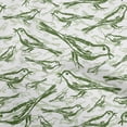 thumbnail image 1 of oneOone Cotton Flex Green Fabric Bird Craft Projects Decor Fabric Printed By The Yard 40 Inch Wide, 1 of 4
