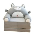 thumbnail image 2 of Sofá cama plegable con forma de animal, sillón convertible para niños, sillón convertible que ahorra espacio para el jardín de infantes en casa Ratón, 2 of 9
