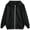 Black8, variant on Y-Sunset Girls Zip Fleece Hoodie Jacket, Relaxed Fit Pocket Zip Up Sweatshirt, Machine Washable Lightweight Casual Fall Winter School Play Layering (White1/12-13 Years)