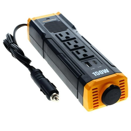 PowerDrive PWD150S 12 V 150 W Continuous Power Inverter