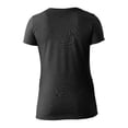 thumbnail image 2 of Playera Fruit Of The Loom para Mujer, Cuello Redondo Manga Corta Negro Talla  G, 2 of 4