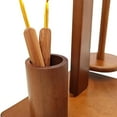 thumbnail image 3 of Support de Bobine en Bois pour Maison avec Support de Cellulaire Renforcé Magnétique Rotatif, 3 of 4