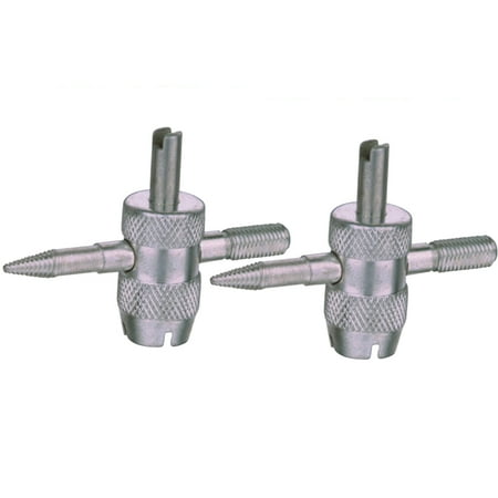 

2PCS 4 Ways Car Truck Tire Screwdriver Valve Stem Core Remover Valve Stem Core Installer Tool Tyre Rapair Tools