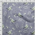 thumbnail image 4 of oneOone Rayon Grayish Purple Fabric Rooster Cock Craft Projects Decor Fabric Printed By The Yard 56 Inch Wide, 4 of 4