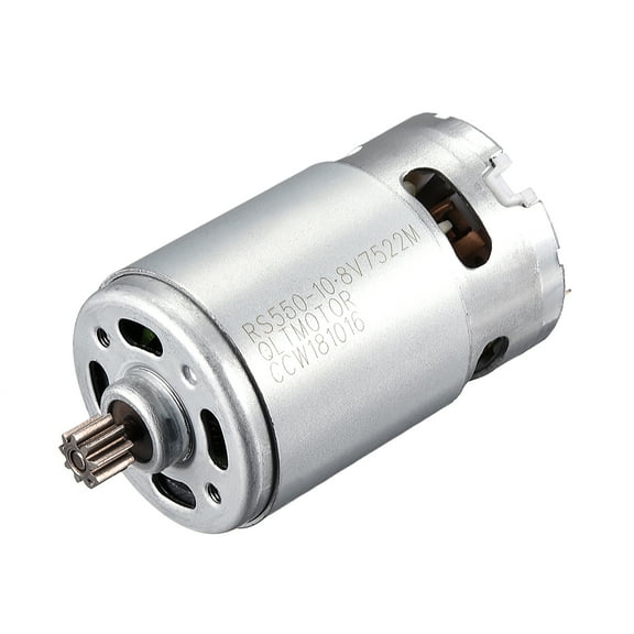DC 10.8V 19500RPM Electric Gear Motor 9 Teeth for Power Tool