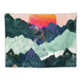 thumbnail image 5 of WYYP Mountain Forest Sunrise Sunset Nature Landscape Tapestry for Living Room Bedroom Dorm Decoration Painting, 5 of 6