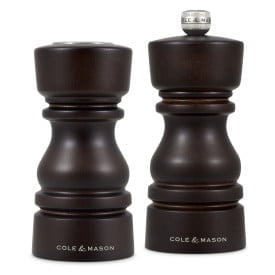 Cole & Mason London Chocolate Shaker & Mill Gift Set 5"