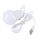 thumbnail image 1 of 10PCS USB 3W 5V Luz de bajo voltaje Led Bombillas de emergencia recargables de ahorro de energía, 1 of 8