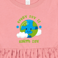 thumbnail image 4 of Inktastic Every Day Earth Day Girls Baby Dress, 4 of 5