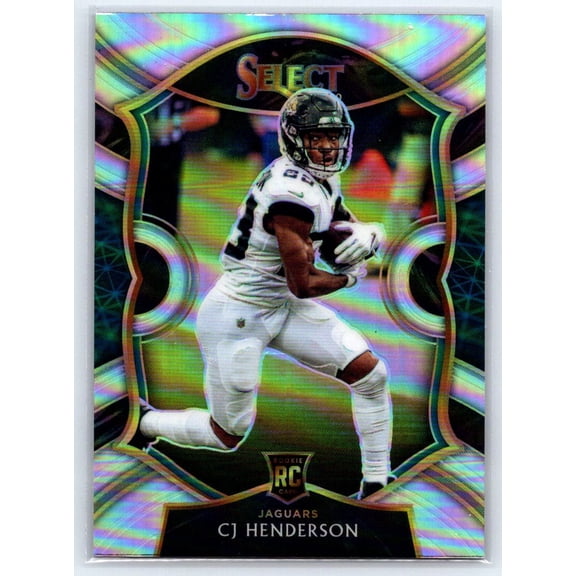 2020 Panini Select CJ Henderson Jacksonville Jaguars RC Silver Prizm #89 Football Card