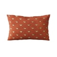 thumbnail image 5 of Plutus Brands Red Plutus Beaded Motif Luxury Throw Pillow 20 in x 26in, Double Sided 20" x 26" Standard, 5 of 9