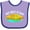 Lavender and Purple, variant on Inktastic My 1st Pi Day Blue Green Pie Pan Pun Boys or Girls Baby Bib
