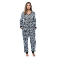 thumbnail image 5 of Just Love Adult Bodysuit with Animal Prints / Pajamas (White Tiger, Medium), 5 of 6