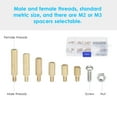 thumbnail image 2 of Tignapoo 180-Piece Copper Standoff and Nut Set for Raspberry Pi, Computer Motherboards, and Circuit Boards - M2 Specifications, Conveniently Packaged for Easy Installation, 2 of 7